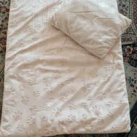 دو عدد بالشت و پتو نوزادی نو