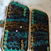 تخته نرد رزینی مناسب دکور و بازی