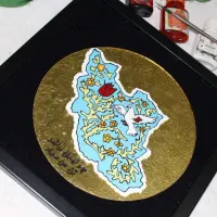 تابلوویترای ایران.گلجای ومجسمه ایران