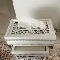 جا دستمالی و سطل|صنایع دستی و سایر لوازم تزئینی|مشکیندشت, |دیوار