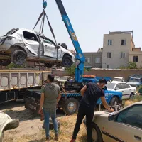 جرثقیل 2.5تن نیسانی تا ارتفاع 11متر|خدمات حمل و نقل|اردبیل, |دیوار