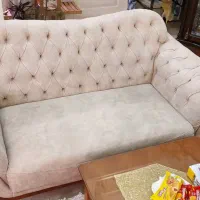 مبلمان راحتی ۷ نفره همراه با میز نهارخوری ، در حد