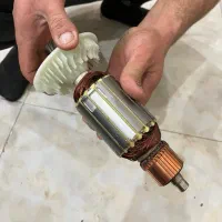 سیم پیچی آرمیچر وبالشتک