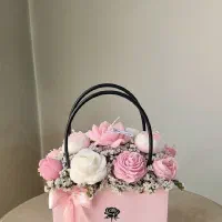 باکس گل شمع روزدختر