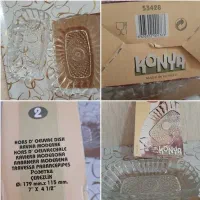 ظرف و ظروف سوگا ژاپن بلور پاشا باغچه ست سینی استیل