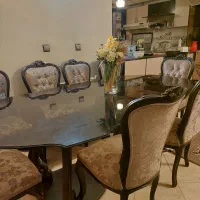 میز نهار خوری چوب راش|میز و صندلی غذاخوری|تهران, ارم|دیوار