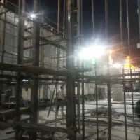 به نام خدا جوشکاری سیار اجرای سقف شیب دار و اسکلت