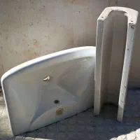 سنگ روشویی و شیر چکشی