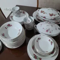 چینی قدیمی گل سرخی