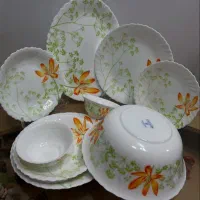 سرویس ظروف ۵۲ تیکه.مناسب جهیزیه