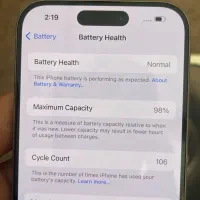 آیفون ۱۵ پرو ۲۵۶ گیگ باطری ۹۸٪ ZAA|موبایل|تهران, شهرک غرب|دیوار