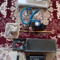 آکواریوم ۱متری باپایه کمدی نئوپان همراه با متعلقات|ماهی|کرج, ساسانی (قلمستان)|دیوار