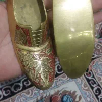 آنتیک کفش برنجی|کلکسیون اشیاء عتیقه|گلستان (تهران), |دیوار