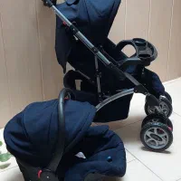 کالسکه وکریروتخت کنارمادروصندلی ماشین وتشک گارددار