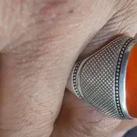 انگشتر عقیق یمنی کهنه