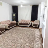 پرده حریر با دستک مخمل