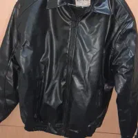 کاپشن چرم باکسی
