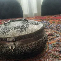 ست سه تکه ی انتیک و کمیاب قلم تبریز|کلکسیون اشیاء عتیقه|تهران, حکمت|دیوار