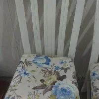 ۳ عدد صندلی چوبی|صندلی و نیمکت|جم, |دیوار