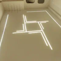 نورخطی و لاین نوری پارس|لامپ و چراغ|مشهد, عبادی|دیوار