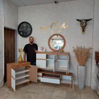 اینه و کنسول / لوتوس تمام MDF/ کیفیت A++|بوفه، ویترین، کنسول|تهران, شهرک ولیعصر شمالی|دیوار