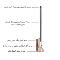 فرچه سیمی نظافت فر پیتزا ایتالیایی