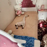 تخت خواب دخترانه|تخت و صندلی بچه|تهران, گلچین|دیوار
