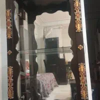 بوفه چوبی محکم با طرح زیبا