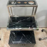 ترولی ۳طبقه ۲عدد کشو داره|آرایشگاه و سالن‌های زیبایی|ساری, |دیوار