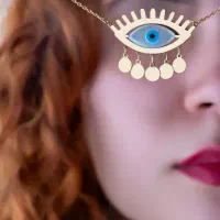 پلاک چشم نظرطلا،طلاسازی ماهسین