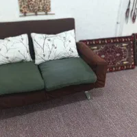 مبل هفت نفره پایه آهنی|مبلمان خانگی و میز عسلی|خرم‌آباد, |دیوار