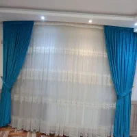 پرده شال  دار نو مخمل