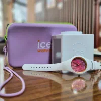 ساعت زنانه اصل ice watch سفید رنگ