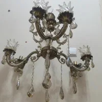 لوستر برنز|لوستر و چراغ آویز|تبریز, |دیوار