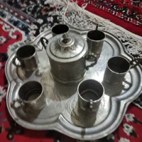 سرویس چایخوری ورشو قدیمی (دوره قاجاریه)|کلکسیون اشیاء عتیقه|شیراز, حافظیه|دیوار