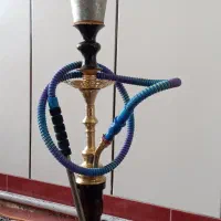 یک عدد قلیان برنز|صنایع دستی و سایر لوازم تزئینی|میاندوآب, |دیوار