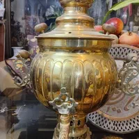 سماور ذغالی ۶لیتری بزرگ ضخیم|کلکسیون و سرگرمی|اصفهان, باغ دریاچه|دیوار