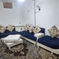 مبل ال ۷نفره بامیزوعسلی|مبلمان خانگی و میز عسلی|کرمانشاه, |دیوار