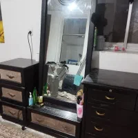 تخت خواب دو نفره و دراور بزرگ