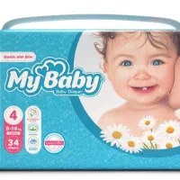 پوشک مای بیبی سایز ۴ لارج - تضمین تاریخ