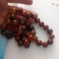 تسبیحدوپه ددرشت عقیق اصل.  اثصل دونه درشت|جواهرات|رفسنجان, |دیوار