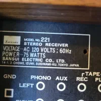 استریو رسیور ۵ ستاره سنسویی مدل 221|سیستم صوتی خانگی|تهران, آسمان|دیوار