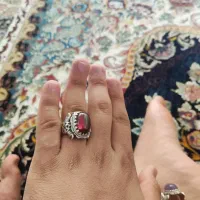 جفت انگشتر نقره فوق‌العاده زیبا|جواهرات|کرمانشاه, |دیوار