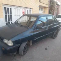 پراید ۸۳ کاربراتوری رنگ یشمی|خودرو سواری و وانت|رفسنجان, |دیوار