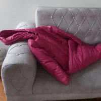 بافت.بافتهای ترک مانتو..کاپشن بلند سرخابی|لباس|تهران, یوسف‌آباد|دیوار