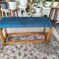 نیمکت دونفره چوبی نیمکت چوب روسی|صندلی و نیمکت|شهریار, شهریار|دیوار