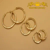 گوشواره طلا حلقه ای گم کردم