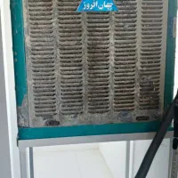 کولر آبی ۴۰۰۰ کاملا سالم با موتور سیم پیچ ( مسی )|کولر آبی|مشهد, نیروی هوایی|دیوار