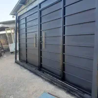 فروش انواع درب های حیاطی  سنگین قیمت مناسب|مصالح و تجهیزات ساختمان|نی‌ریز, |دیوار