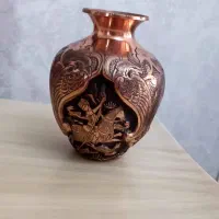 ظروف تزئینی مسی قلم کاری اصفهان|بوفه، ویترین، کنسول|تهران, شهرک پرواز|دیوار